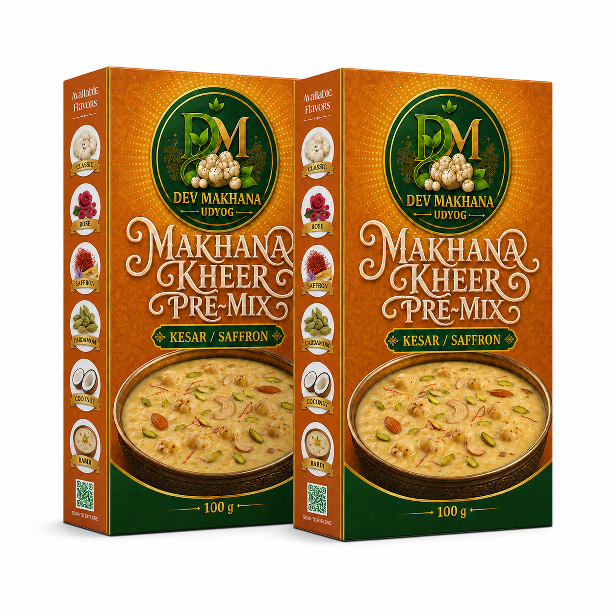 Makhana Kheer Pre-Mix Kesar / Saffron (100 g)